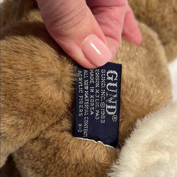 Vintage Gund Limited Edition T.C. Birthday Bunny Jointed Rabbit Collectible - Picture 7 of 8